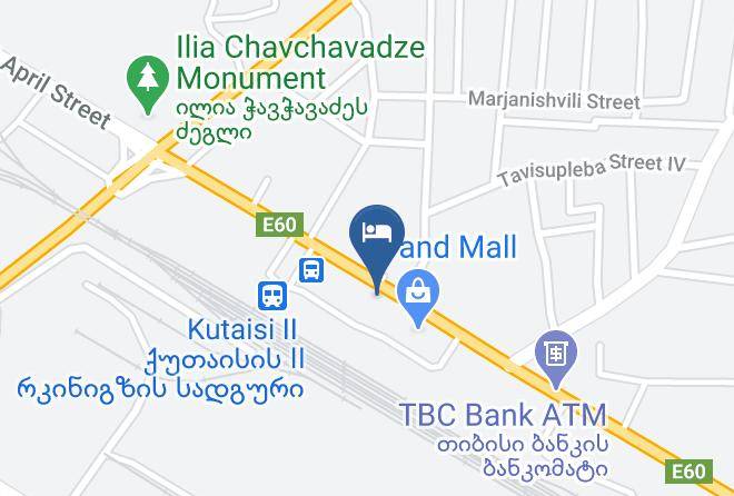 Kutaisi - Hotel Okriba Maps