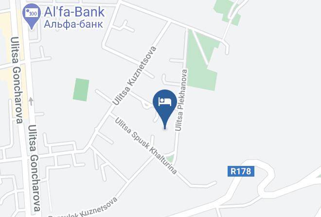 Ulyanovsk - Hotel Oktyabrskaya Maps
