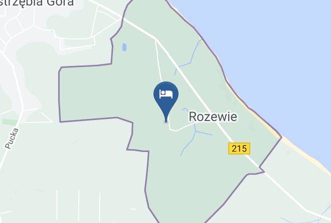 Hotel Okulski Grand Rozewie Map