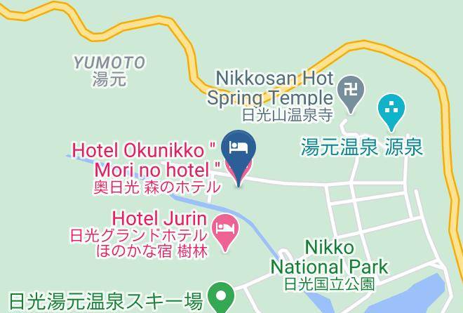 Nikko City - Hotel Okunikko Mori No Hotel Maps