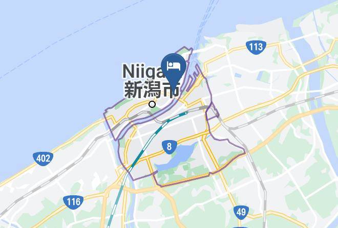 Niigata City Chuo Ward - Hotel Okura Niigata Maps