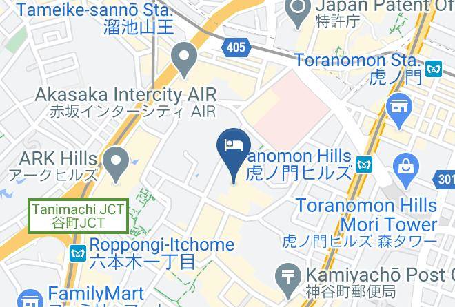 Minato Ward - The Okura Tokyo Maps