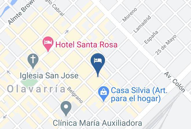 Olavarria - Hotel Olavarria Maps