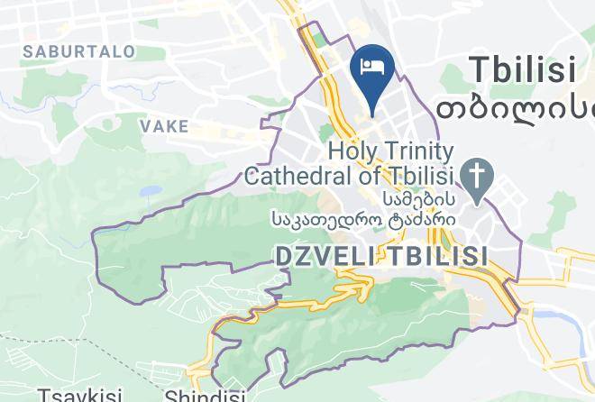 Tbilisi - Hotel Old Avenue Maps