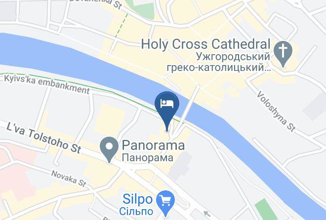 Uzhhorod - Hotel Old Continent Maps