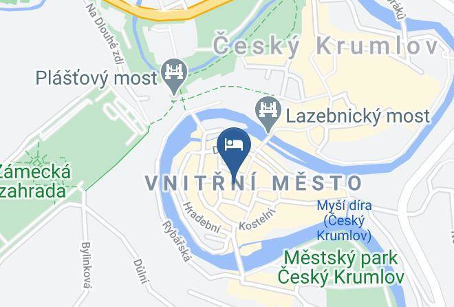 Cesky Krumlov - Hotel Oldinn Maps