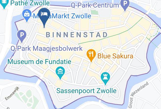 Zwolle - Hotel Oldenburg Maps