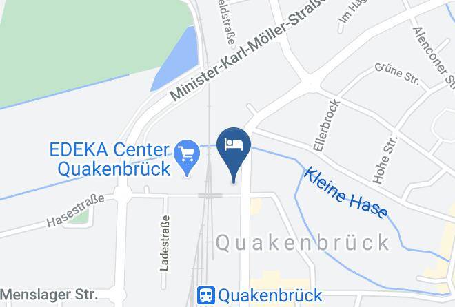 Osnabruck - Hotel Oldenburger Hof Maps