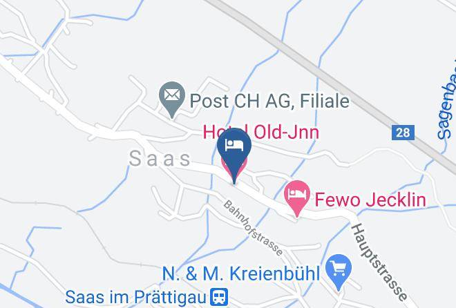 Prattigau Davos - Hotel Old Jnn Maps