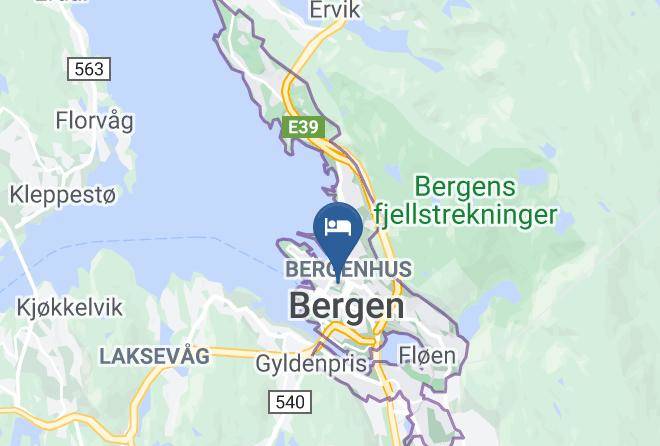 Bergen - Hotel Oleana Maps