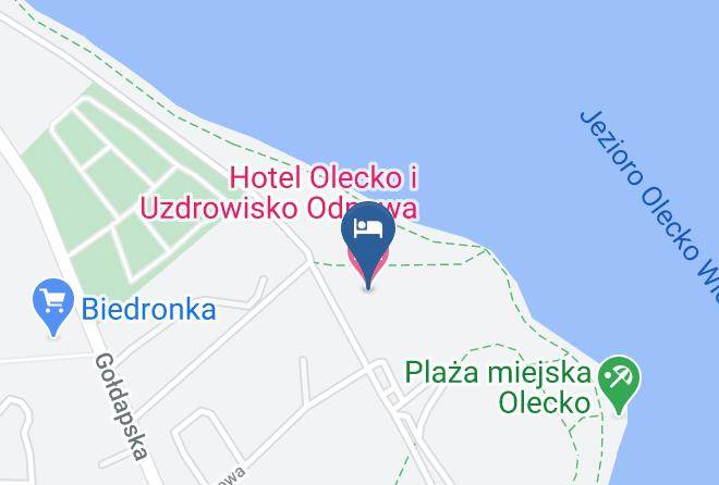 Olecki - Hotel Olecko Maps