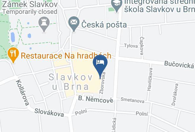 Vyskov - Pension Olga Maps