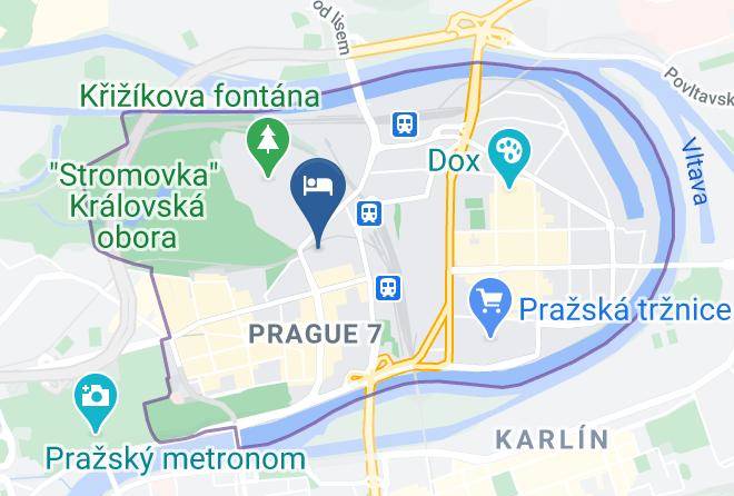 Prague - Hotel Olga Maps