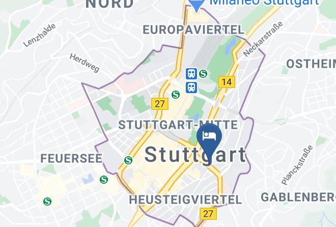 Stuttgart - Hotel Olgaeck Stuttgart Maps