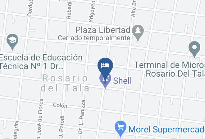 Rosario Del Tala - Hotel Olijnyk Maps