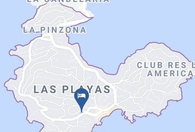 Acapulco De Juarez - Hotel Olimar Acapulco Maps