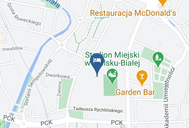 Bielsko Biala - Hotel Olimp Bielsko Maps