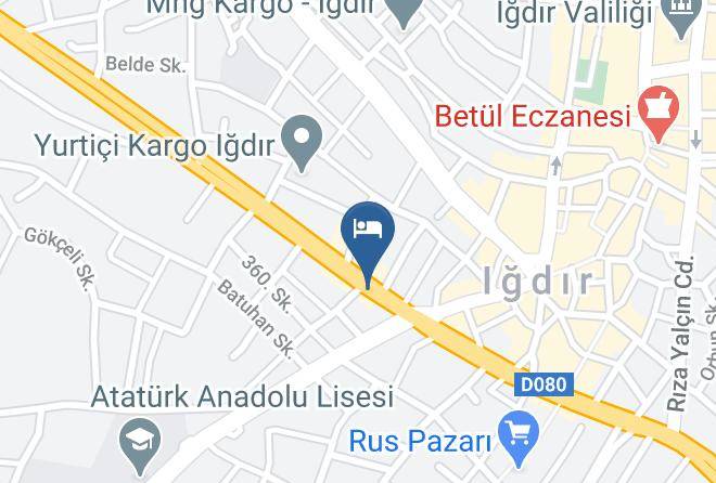 Igdir 12 Eylul - Olimpia Otel Maps