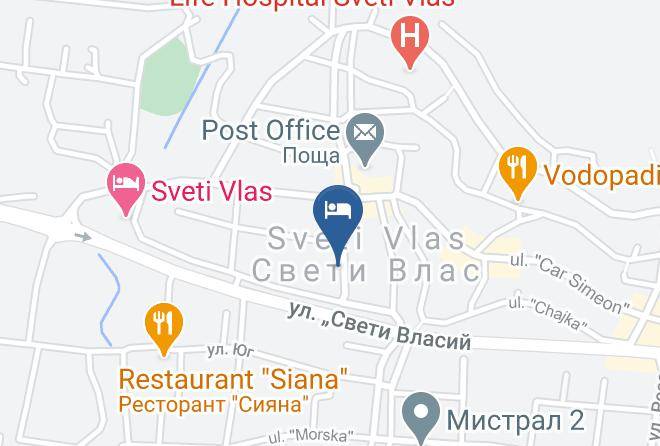 Nesebar - Hotel Olimpia Maps