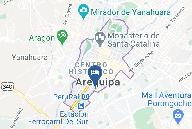 Arequipa - Hotel Olimpica Maps