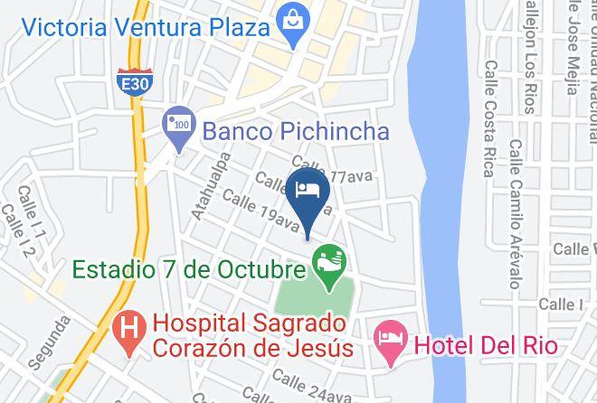 Hotel Olimpico Map