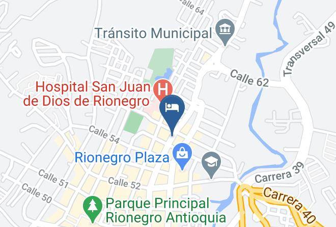 Rio Negro - Hotel Olimpo Rionegro Maps