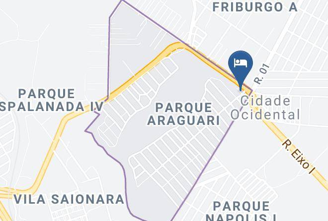 Cidade Ocidental - Hotel Oliria Maps