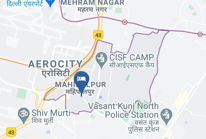 New Delhi - Hotel Olive & Blue Maps