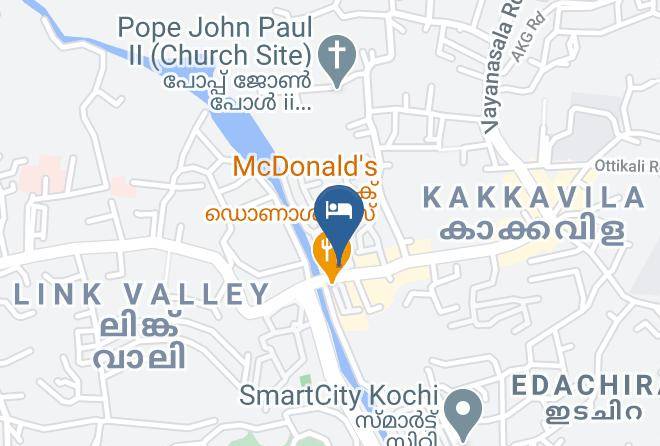 Ernakulam - Hotel Olive Eva Maps