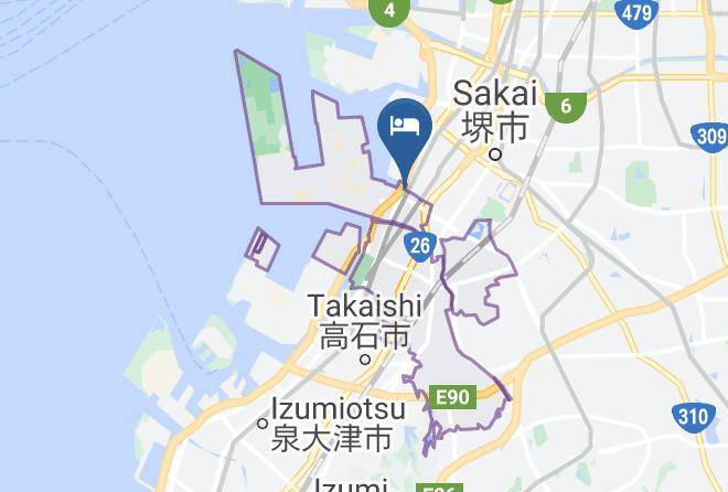 Sakai City Nishi Ward - Hotel Olive Sakai Maps