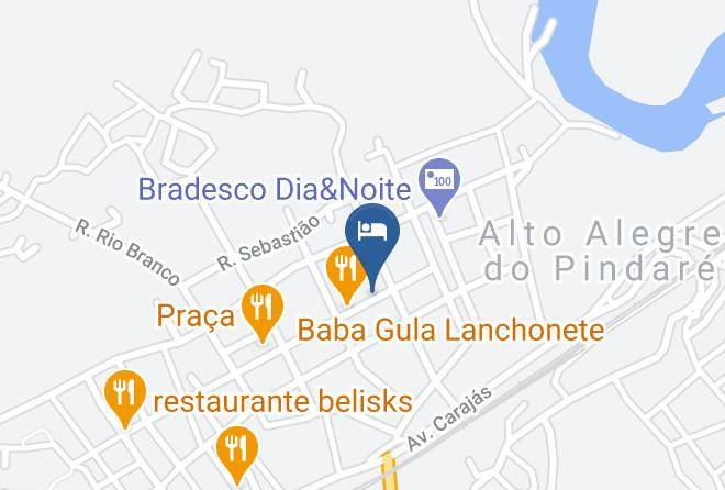 Alto Alegre Do Pindare - Hotel Oliveira Maps