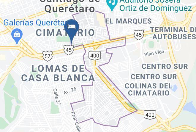 Santiago De Queretaro - Hotel Oliver Inn Maps
