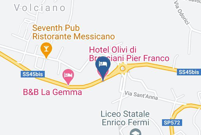 Brescia - Hotel Olivi Di Bresciani Pier Franco Maps