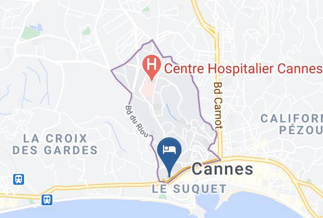 Maritime Alps - Hotel Olivier Cannes Maps