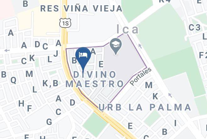 Ica - Hotel Ollanta Maps