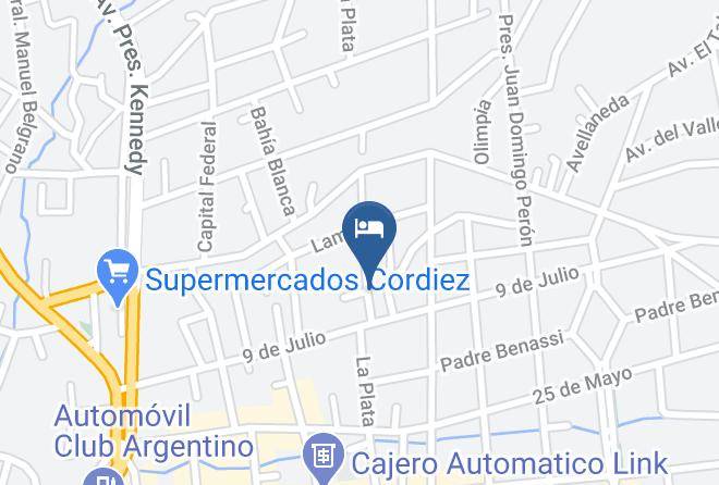 Punilla Department - Hotel Ollantay Maps