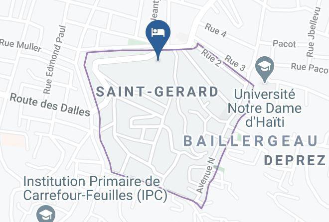 Port Au Prince - Hotel Oloffson Maps