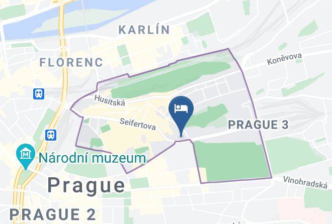 Prague - Hotel Olsanka Maps