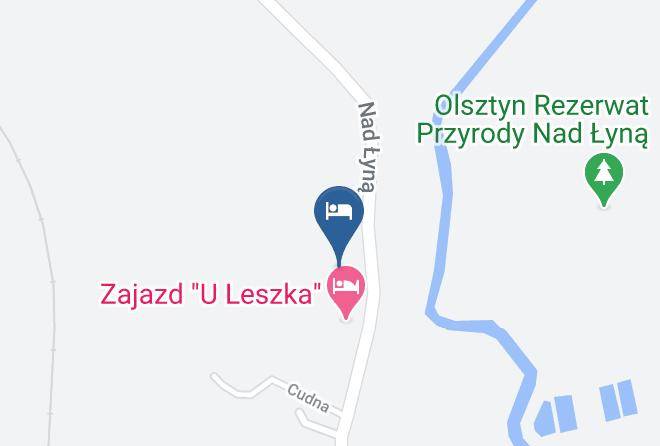 Hotel Olsztyn Noclegi Restauracja Sak Map