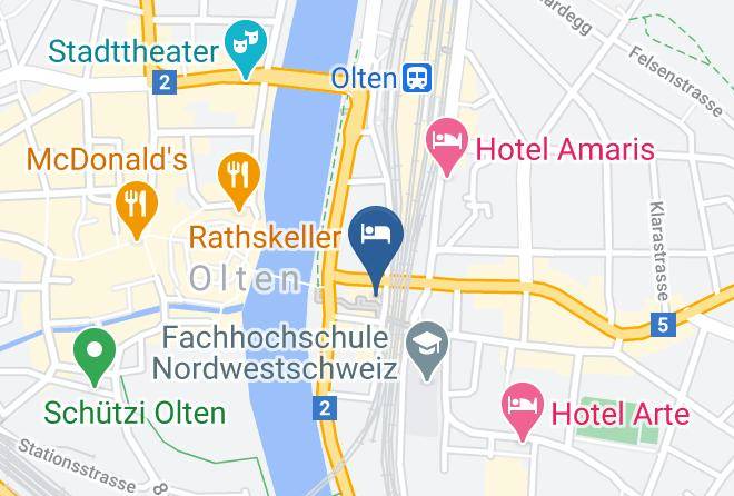 Olten - Hotel Olten Maps
