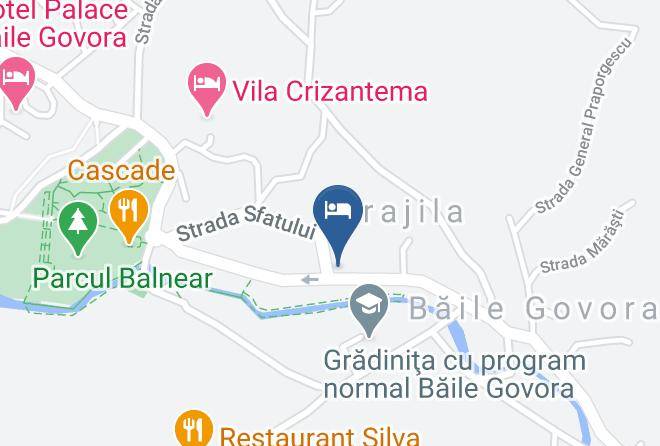 Baile Govora - Hotel Oltenia Maps