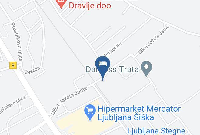 Ljubljana - Hotel Oltra Maps