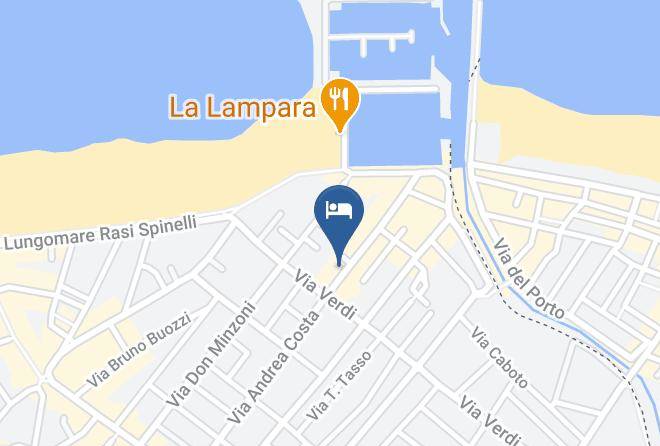 Rimini - Hotel Oltremar Maps
