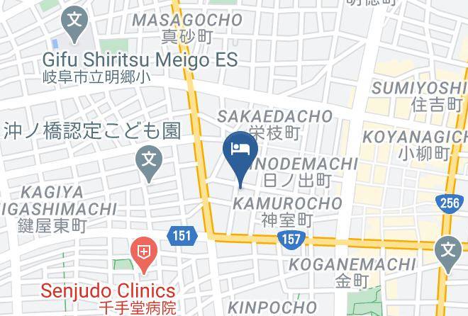 Gifu City - Hotel Olympia Maps