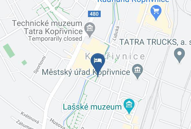 Novy Jicin - Hotel Olympia Maps