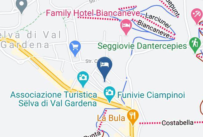 Bolzano - Hotel Olympia Selva Di Val Gardena Maps