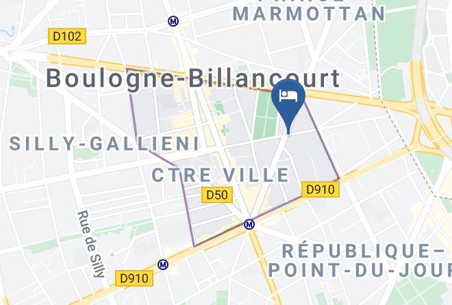 Hauts De Seine - Hotel Olympic By Patrick Hayat Maps