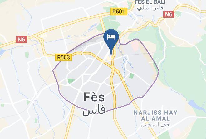 Fez - Hotel Olympic Maps