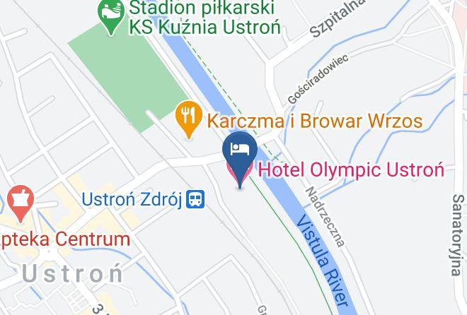Cieszynski - Hotel Olympic Ustron Maps