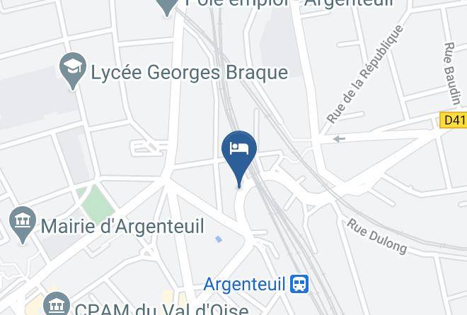 Val D Oise - Hotel Olympic Maps
